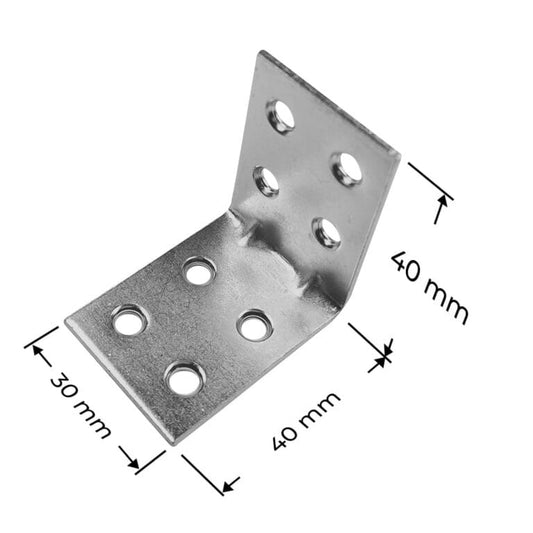 Coltar perforat 40x40mm