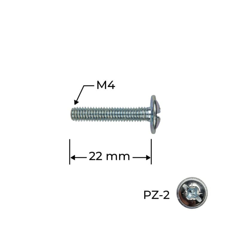 Surub metric M4x22mm/ 50buc/set